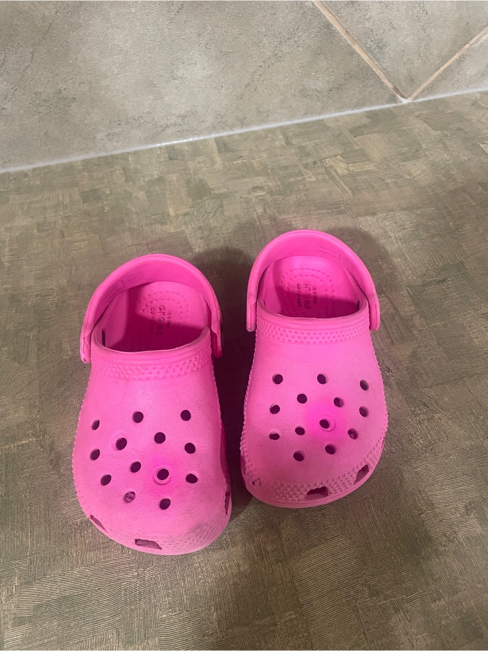 Kids Lightweight Pink Clog Shoes